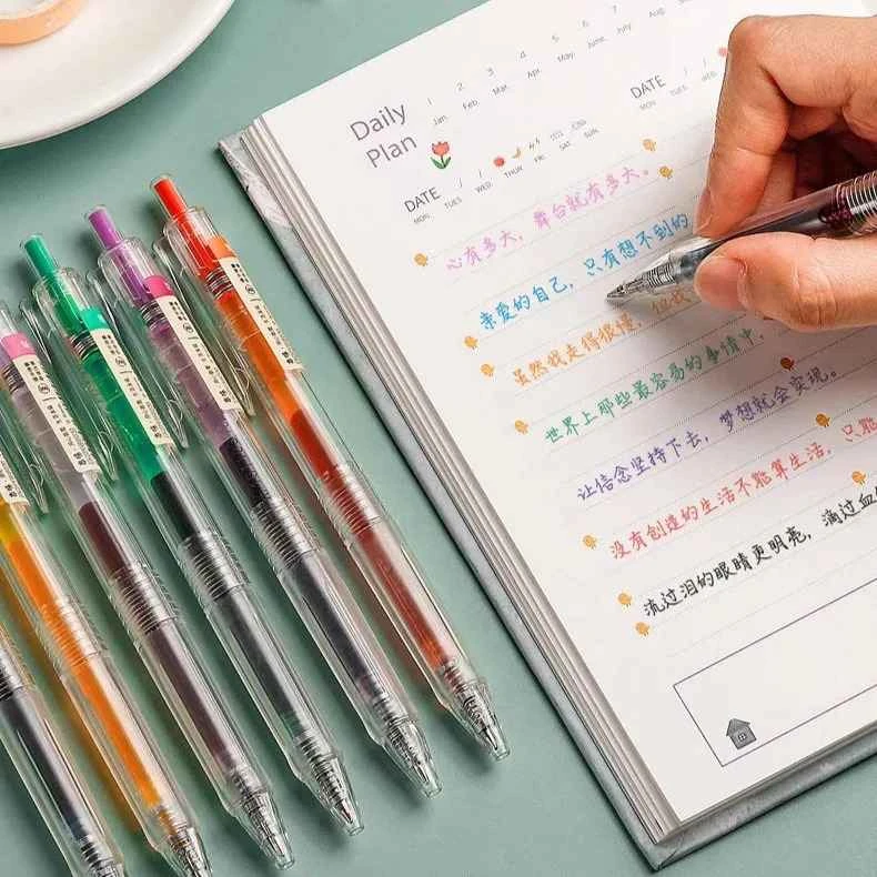 Pulpen Gel M&G Retractable Colorful AGPH5603 0.5mm / Ballpen Warna Warni / Pen 36 Warna